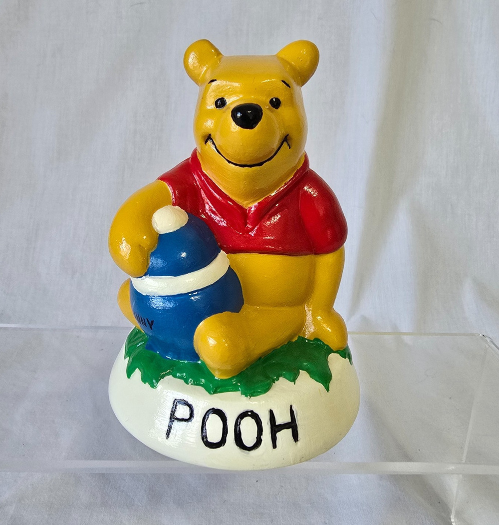 Vintage Disney Winnie the Pooh Ceramic w/ Honey Pot 2004